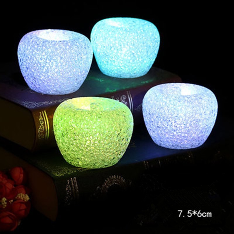 Regalos navideños LED de colores