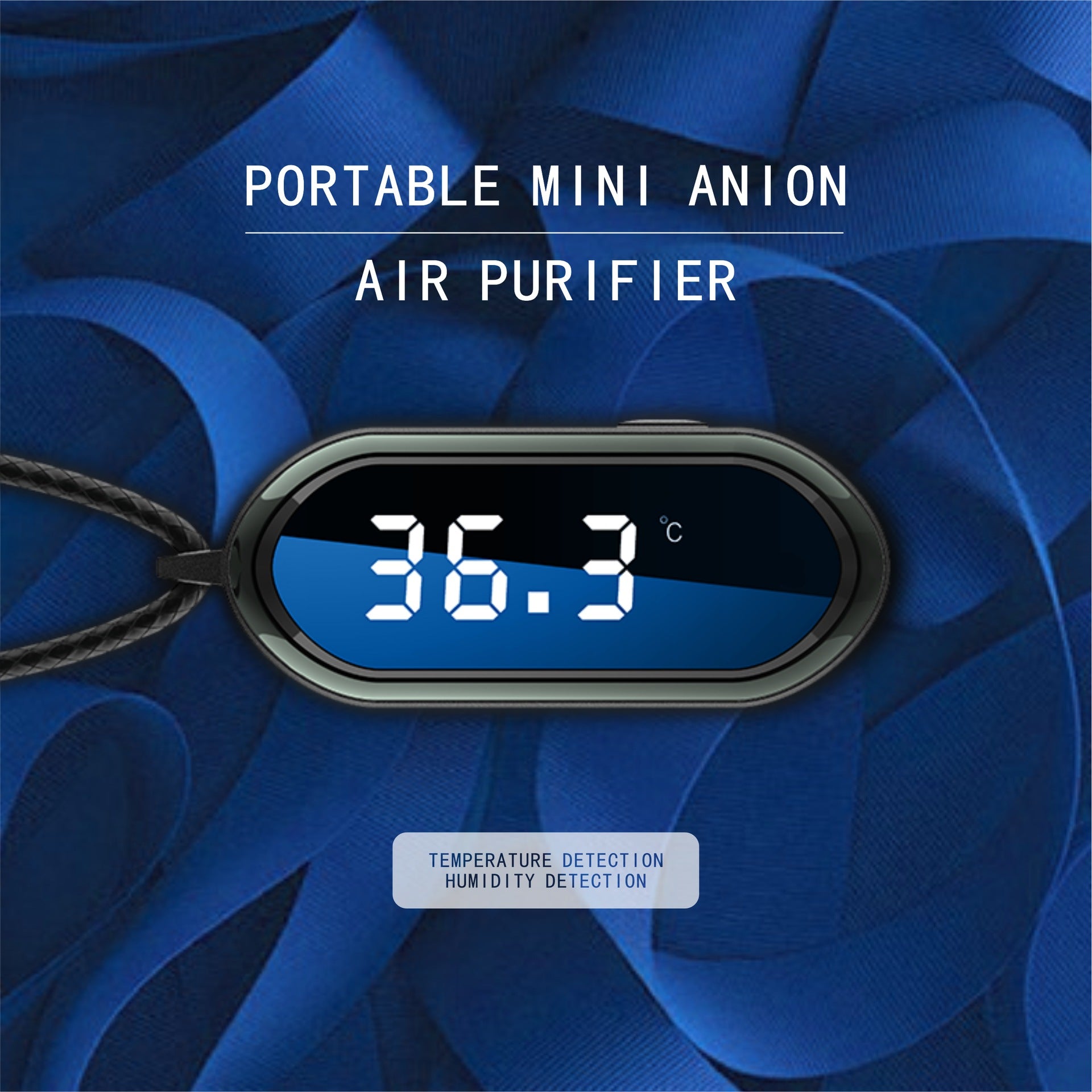 Air Purifier Is Portable And Wears Negative Ions - Whitemarket