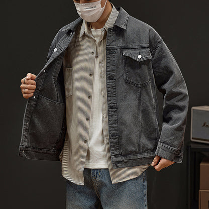 Denim Jacket Clothes Coat For Men - Whitemarket