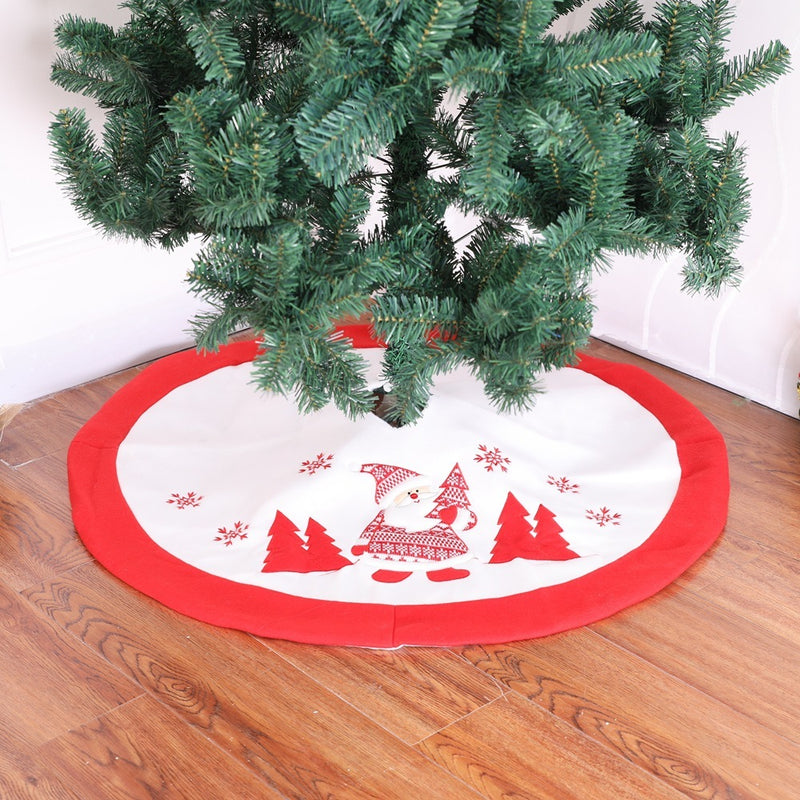 Falda para árbol de Navidad, adornos para árbol de Navidad, regalos de Navidad, decoración navideña a juego