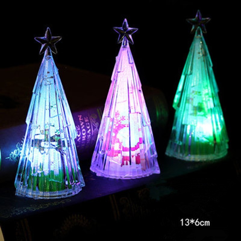 Regalos navideños LED de colores