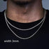 Necklace Chain Luxury Men Boy Jewelry Elegant Gold Color - Whitemarket