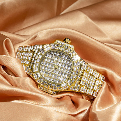 High-grade Full Drill Square Drill Waterproof Calendar For Men - Whitemarket