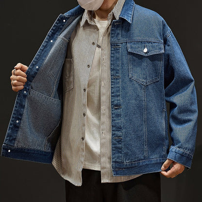 Denim Jacket Clothes Coat For Men - Whitemarket