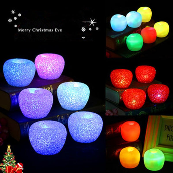 Regalos navideños LED de colores