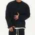 Pullover Round Neck Sweater Loose Men Clothes - Whitemarket