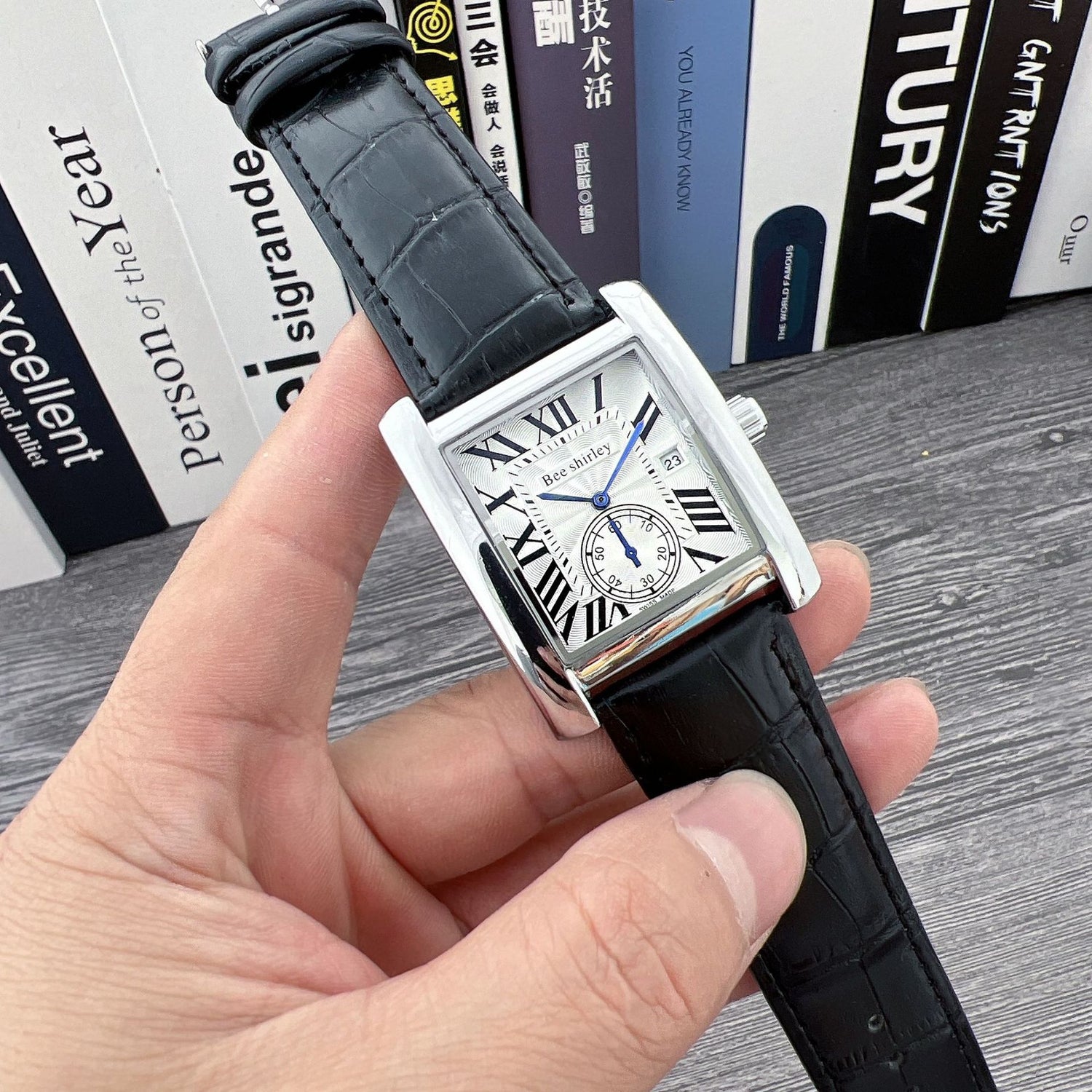 Square Quartz Watch 