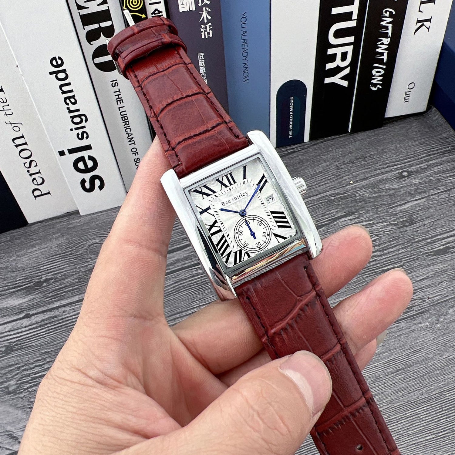 Square Quartz Watch 
