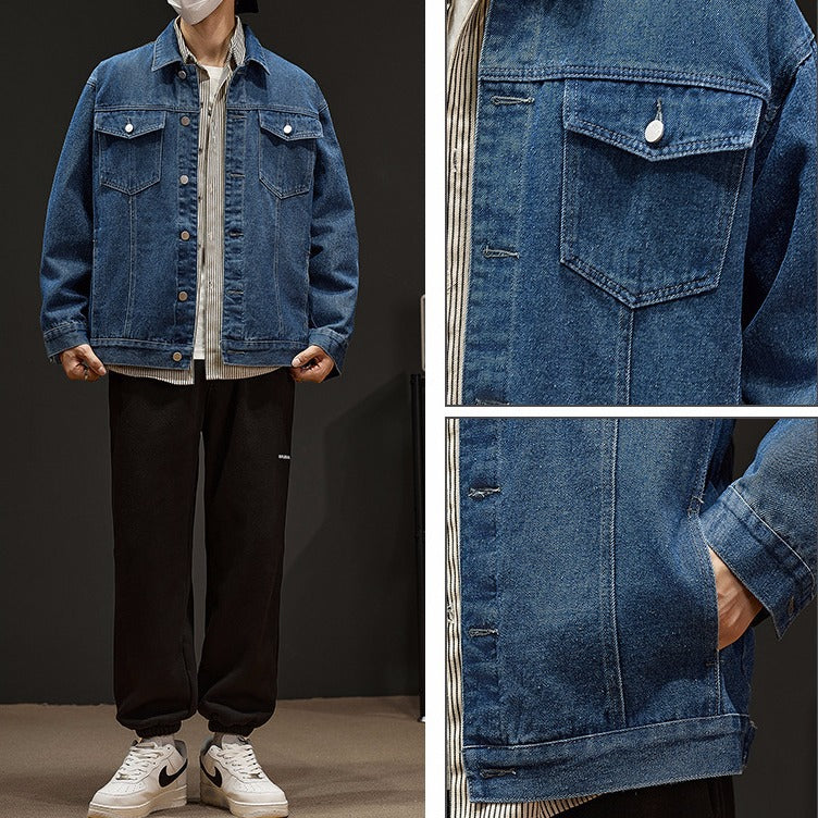 Denim Jacket Clothes Coat For Men - Whitemarket