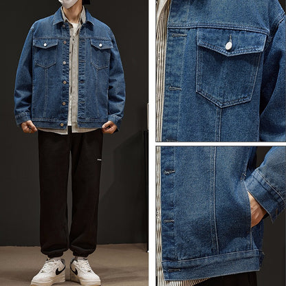 Denim Jacket Clothes Coat For Men - Whitemarket