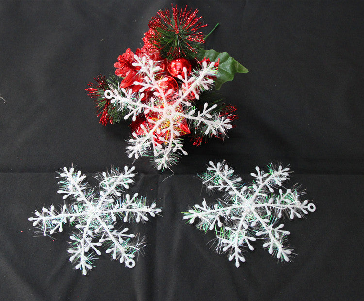 Copos de nieve para decoraciones navideñas