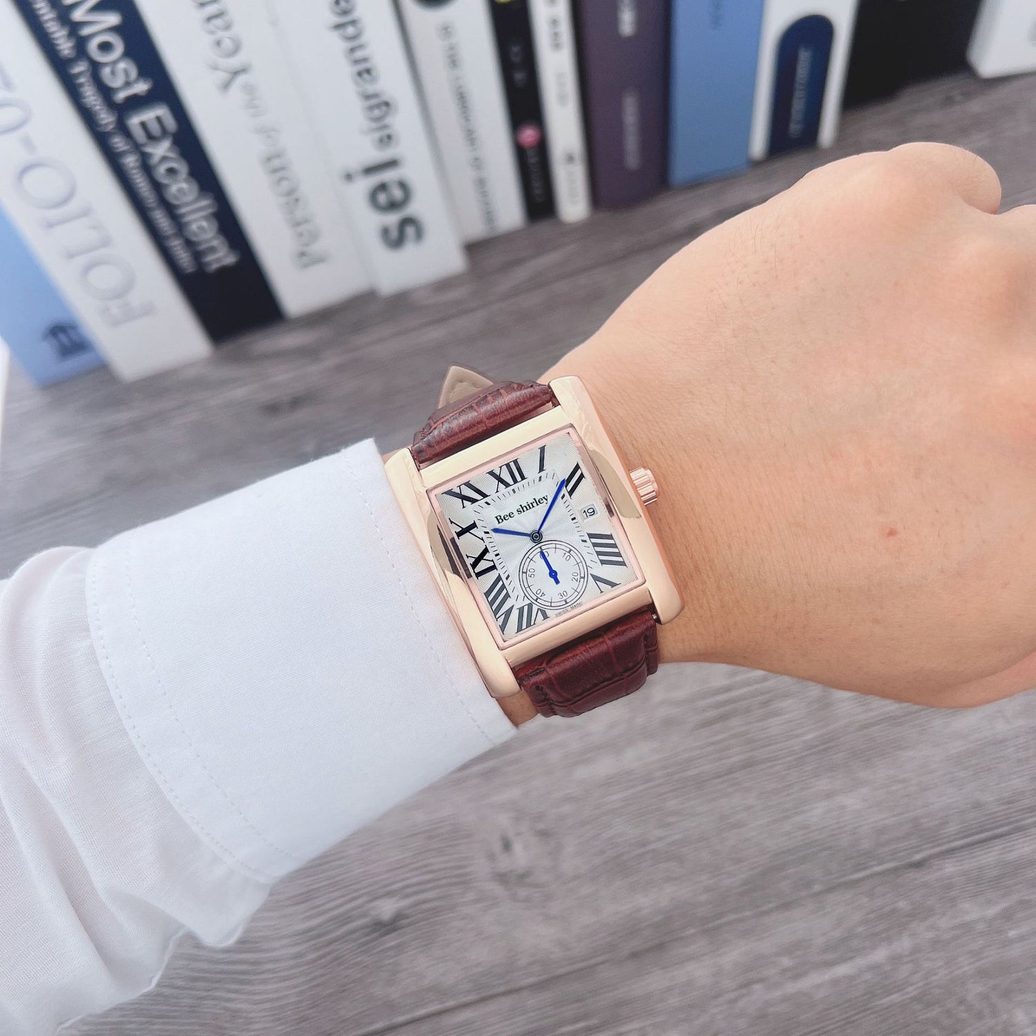 Square Quartz Watch 