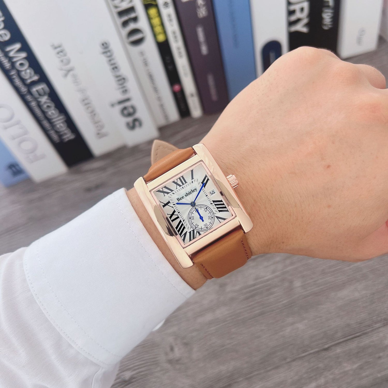 Square Quartz Watch 