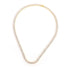 4mm Zircon Tennis Necklace Men And Women Couple Light Luxury Fashionista Accessories All-match Necklace - Whitemarket