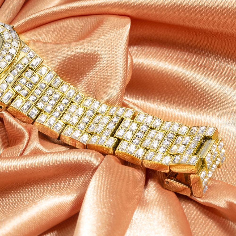 High-grade Full Drill Square Drill Waterproof Calendar For Men - Whitemarket