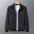 Dad Wears A Jacket With A Stand-up Collar And A Casual Jacket - Whitemarket