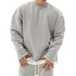 Pullover Round Neck Sweater Loose Men Clothes - Whitemarket